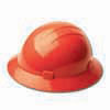 ERB Safety 19225 - Americana Full Brim Mega Ratchet Hi Viz Orange Hard Hat