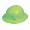 ERB Safety 19920 - Omega II Full Brim Mega Ratchet Hi Viz Lime Hard Hat