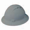 ERB Safety 19637 - Americana Full Brim Vent Mega Ratchet Gray Hard Hat