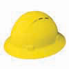 ERB Safety 19432 - Americana Full Brim Vent Mega Ratchet Yellow Hard Hat