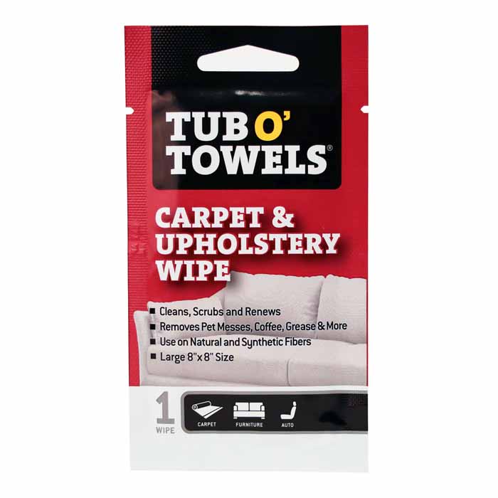 TW01-CP Tub O Towels Carpet and Upholstery Single Packs