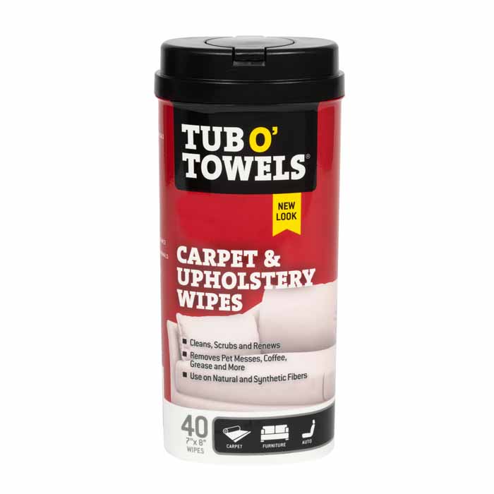 TW40-CP Tub O Towels Carpet & Upholstery 40 Towel Canister