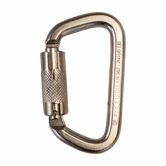 French Creek 354-4SS Stainless Steel Twist-Lock Carabiner