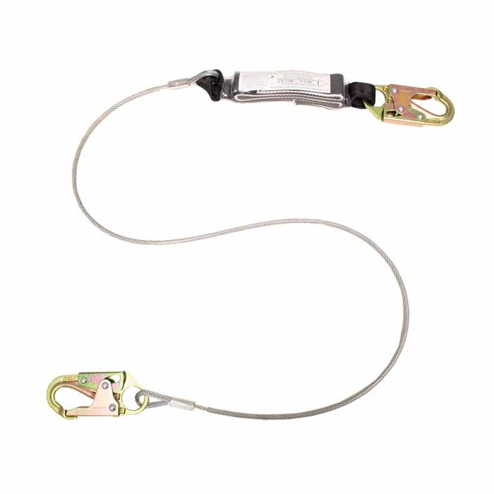 French Creek 470A Wire Rope Shock Absorbing Lanyard