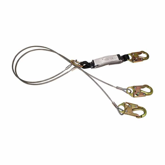 French Creek 480A Wire Rope Shock Absorbing Lanyard