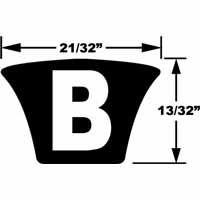 B Hi-Power II V-Belts