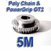 PowerGrip GT2 and Poly Chain GT - 5M Sprockets