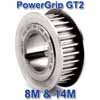 PowerGrip GT2 Sprockets - 8M and 14M