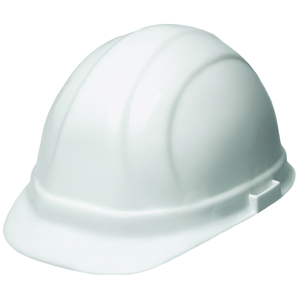 Gateway Safety 600 Pin-Lock Suspension White Standard Hard Hat