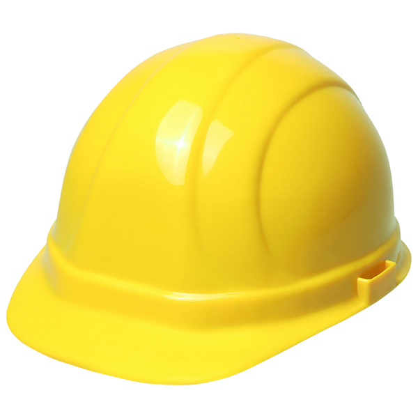 Gateway Safety 631 Ratchet Suspension Yellow Standard Hard Hat
