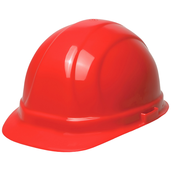 Gateway Safety 602 Pin-Lock Suspension Red Standard Hard Hat
