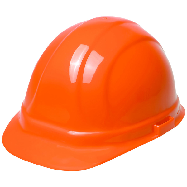 Gateway Safety 636 Ratchet Suspension Hi-Viz Orange Standard Hard Hat