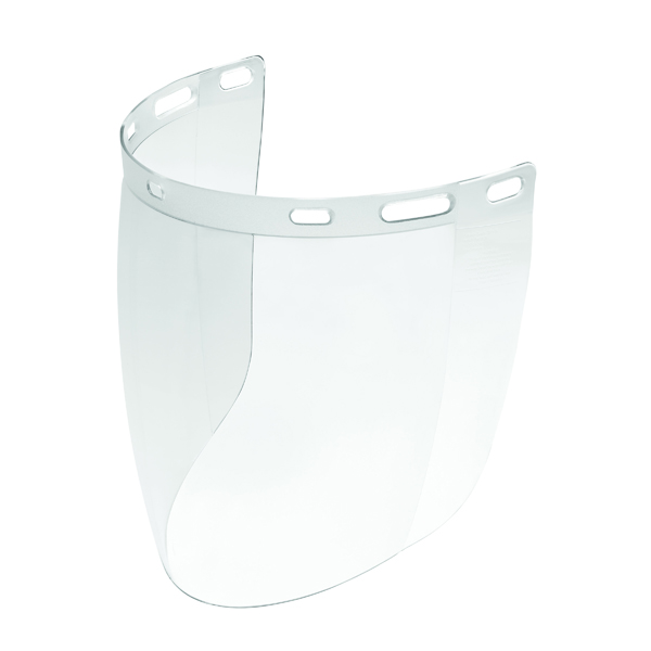 Gateway Safety 675 Venom Visor 9 x 15-1/2" Clear Lens Face Shield