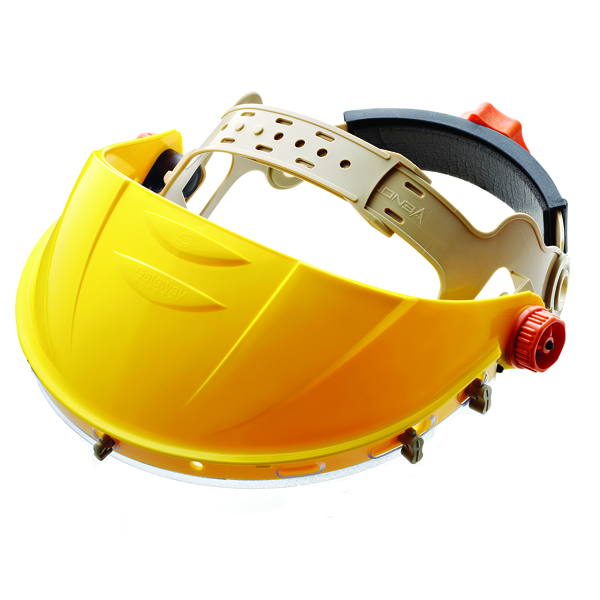 Gateway Safety 677 Venom Headgear - Yellow