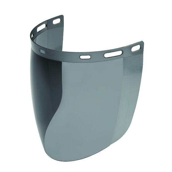 Gateway Safety 678 Venom Visor 9 x 15-1/2" Gray Lens Face Shield