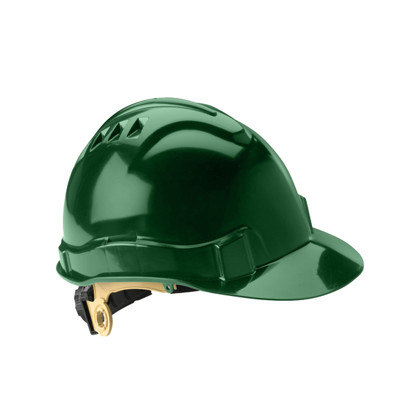 Gateway Safety 72205 Serpent Cap Style Unvented Green Hard Hat