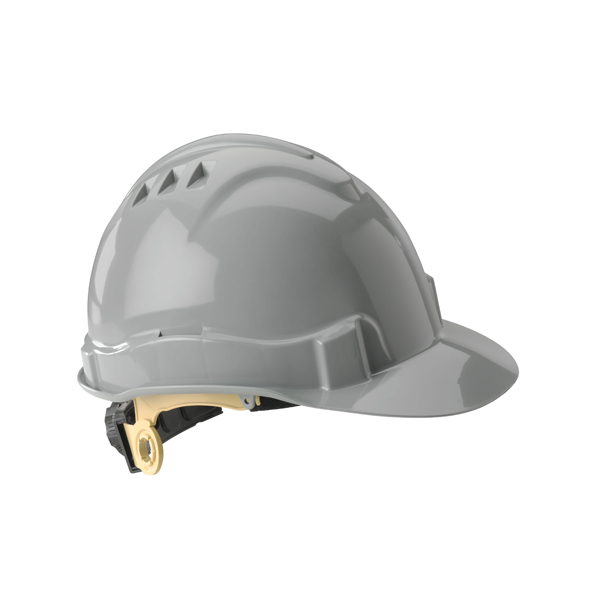 Gateway Safety 72208 Serpent Cap Style Unvented Gray Hard Hat