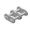 80-2CL ANSI Standard Roller Chain 80-2 Double Strand Connecting Link Cotter Pin Type 1 inch pitch
