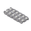 80-2RB ANSI Standard Roller Chain 80-2 Riveted Double Strand 10 Foot Box 1 inch pitch