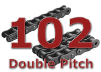 102 Double Pitch Roller Chain
