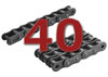 040 Stainless Roller Chain