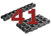 041 Stainless Roller Chain
