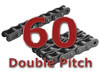 060 Stainless Double Pitch Roller Chain