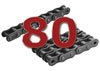 080 Stainless Roller Chain