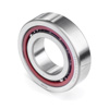 Barden Bearings 106HCUL Angular Contact Single Ball Bearing Sealed Spindle Light Preload 55 mm OD Bore 30 mm Contact Angle 15 Degree