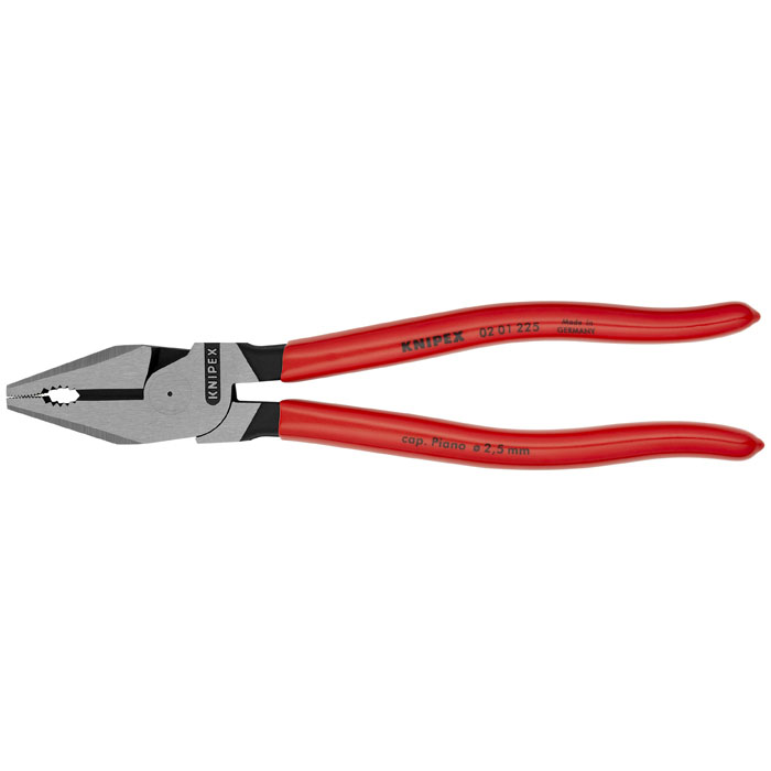 KNIPEX 02 01 225 SBA - High Leverage Combination Pliers