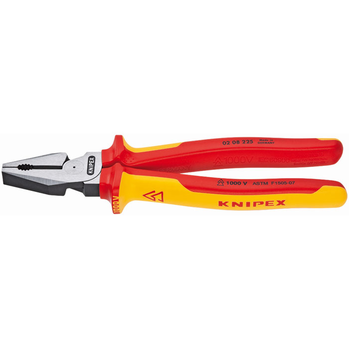 KNIPEX 02 08 225 US - High Leverage Combination Pliers-1000V Insulated