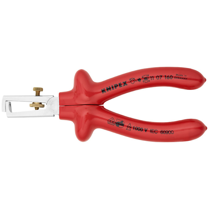 KNIPEX 11 07 160 - End-Type Wire Stripper-1000V Insulated