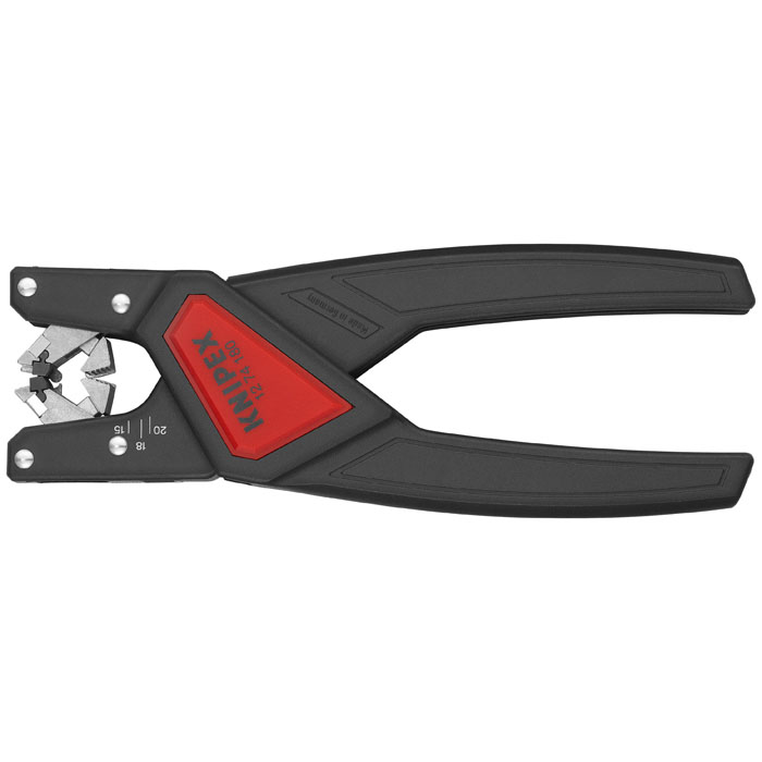 KNIPEX 12 74 180 SB - Automatic Stripping Pliers for Control Cable