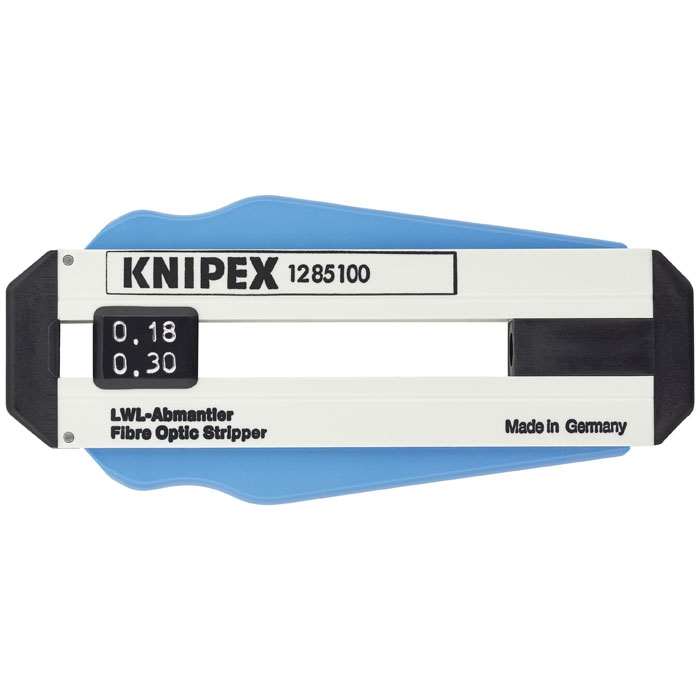 KNIPEX 12 85 100 SB - Wire Stripper for Fiber Optics