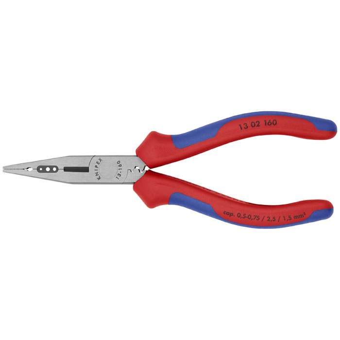 KNIPEX 13 02 160 SB - 4-in-1 Electricians' Pliers-Metric Wire