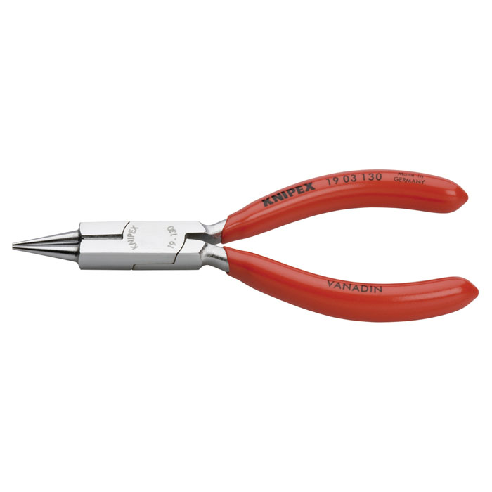 KNIPEX 19 03 130 - Round Nose-Jeweler's Pliers