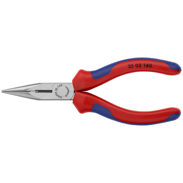 KNIPEX 25 02 140 - Long Nose Pliers with Cutter