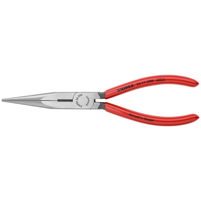 KNIPEX 26 11 200 SBA - Long Nose Pliers with Cutter