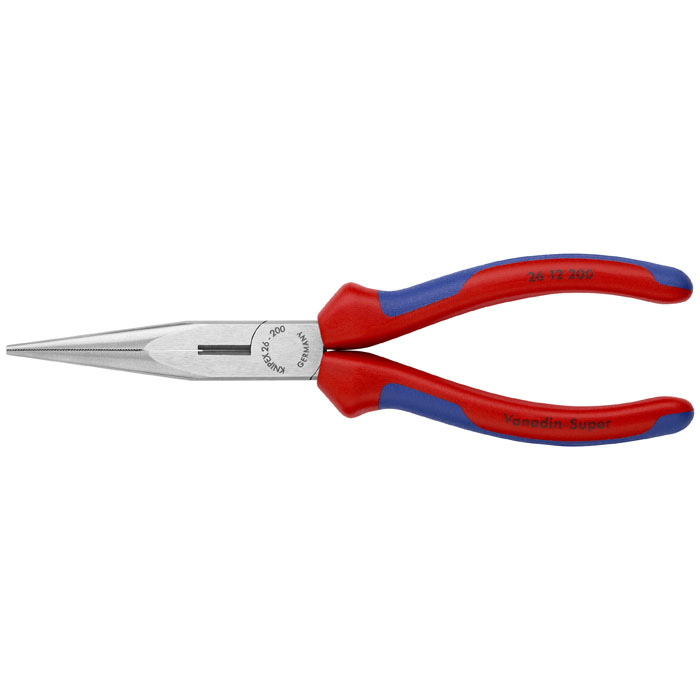 KNIPEX 26 12 200 SBA - Long Nose Pliers with Cutter