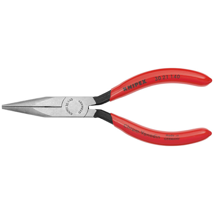 KNIPEX 30 21 140 - Long Nose Pliers-Half Round Tips