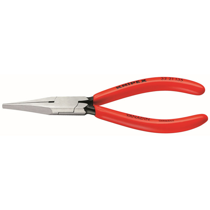 KNIPEX 32 21 135 - Long Nose Relay Adjusting Pliers-Flat Tips