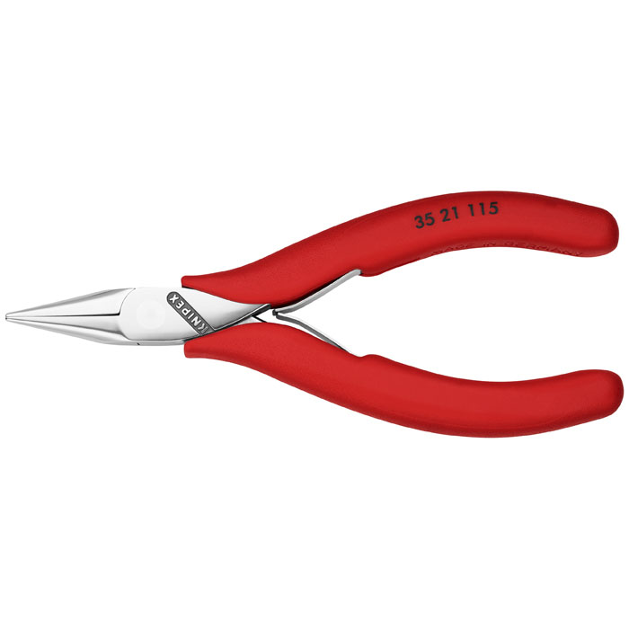 KNIPEX 35 21 115 - Electronics Gripping Pliers-Half Round Tips