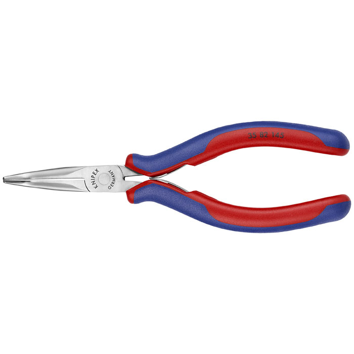 KNIPEX 35 82 145 - Electronics 45 Degree Angled Pliers-Half Round Tips