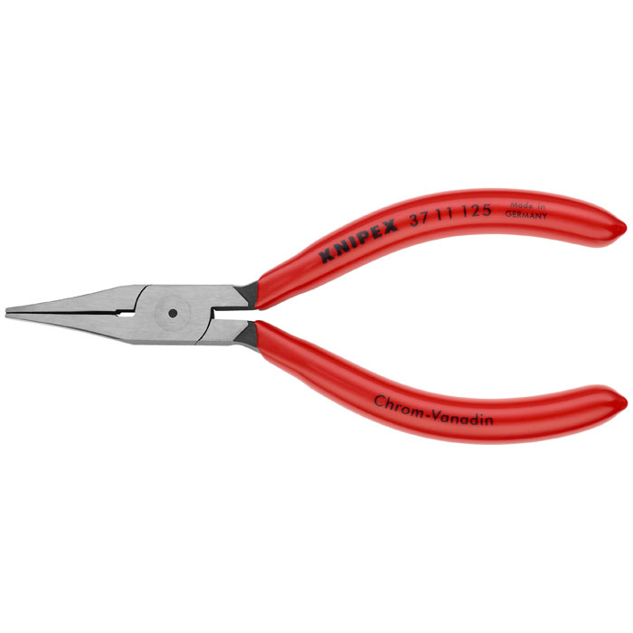 KNIPEX 37 11 125 - Electronics Gripping Pliers-Flat Wide Tips