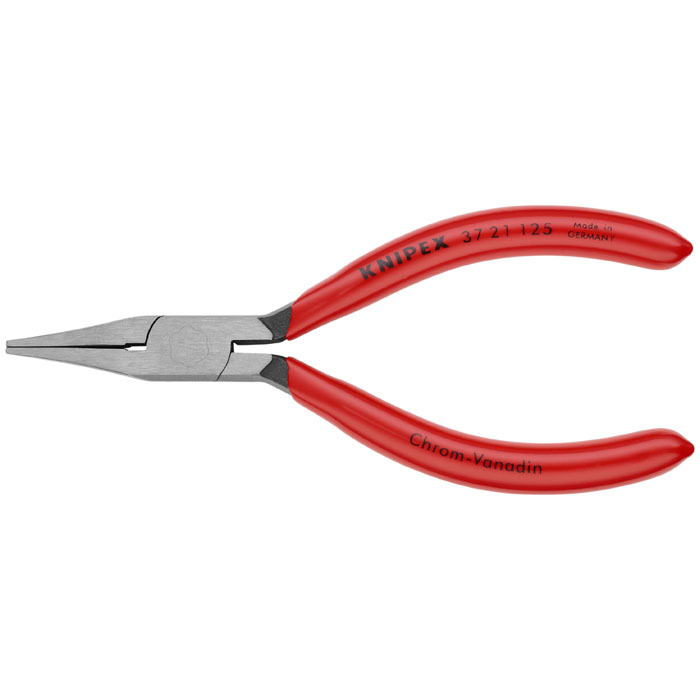 KNIPEX 37 21 125 - Electronics Gripping Pliers-Flat Pointed Tips