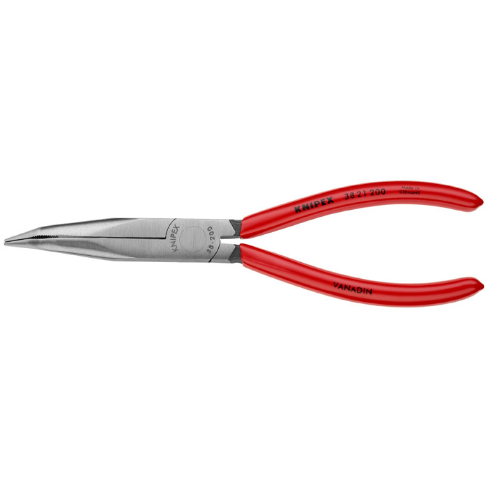 KNIPEX 38 21 200 - Long Nose 40 Degree Angled Pliers without Cutter
