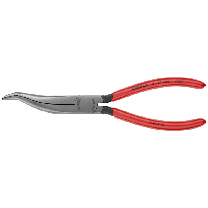 KNIPEX 38 31 200 - Long Nose Pliers without Cutter-S Shape