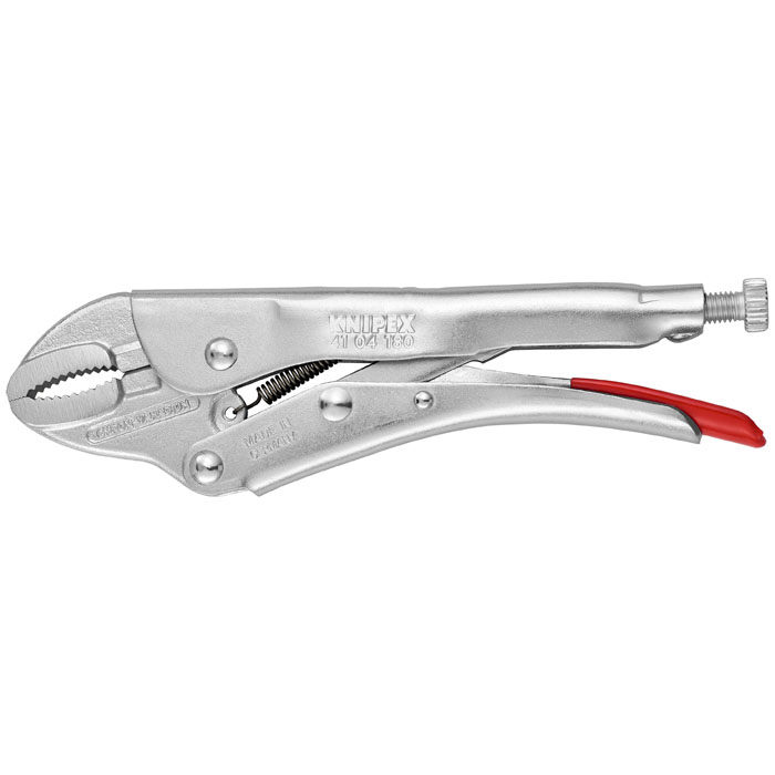 KNIPEX 41 04 180 - Grip Pliers-Round Jaws