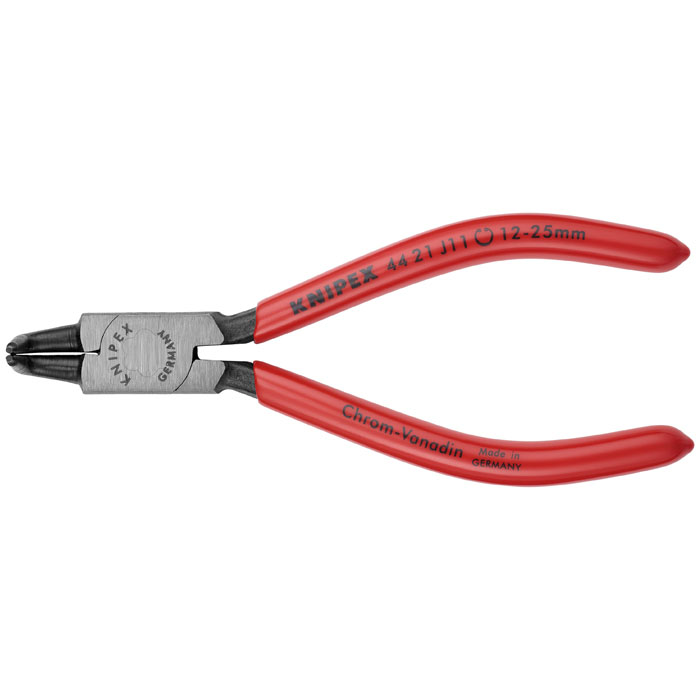 KNIPEX 44 21 J11 - Internal 90 Degree Angled Snap Ring Pliers-Forged Tips