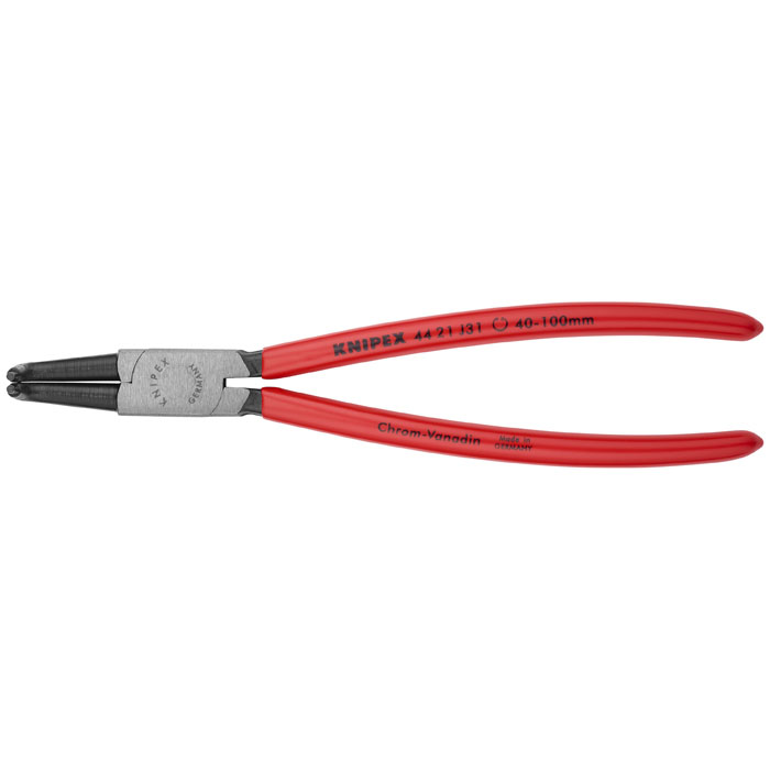 KNIPEX 44 21 J31 - Internal 90 Degree Angled Snap Ring Pliers-Forged Tips